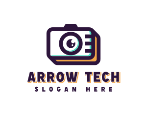 Camera Photoshoot Photographer logo design