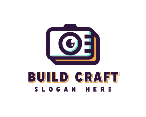 Camera Photoshoot Photographer logo design