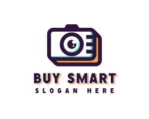 Camera Photoshoot Photographer logo design