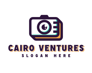 Camera Photoshoot Photographer logo design