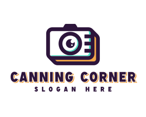 Camera Photoshoot Photographer logo design