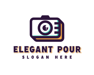 Camera Photoshoot Photographer logo design