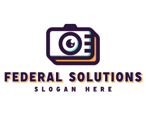 Camera Photoshoot Photographer logo design