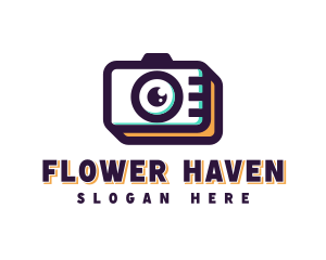 Camera Photoshoot Photographer logo design