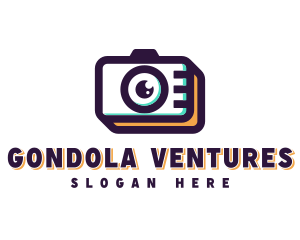 Camera Photoshoot Photographer logo design