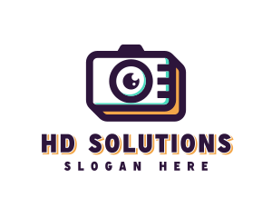 Camera Photoshoot Photographer logo design