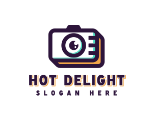 Camera Photoshoot Photographer logo design