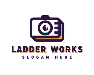 Camera Photoshoot Photographer logo design