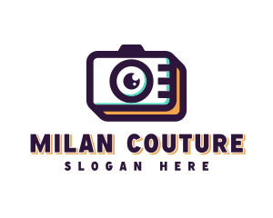 Camera Photoshoot Photographer logo design