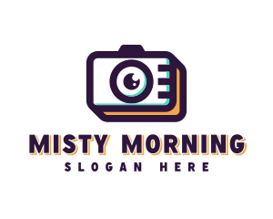 Camera Photoshoot Photographer logo design