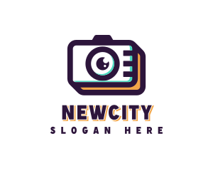 Camera Photoshoot Photographer logo design