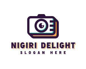 Camera Photoshoot Photographer logo design