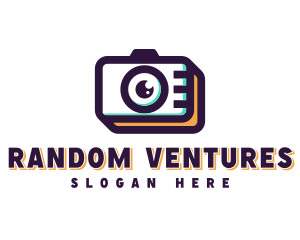 Camera Photoshoot Photographer logo design