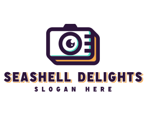 Camera Photoshoot Photographer logo design