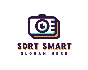 Camera Photoshoot Photographer logo design