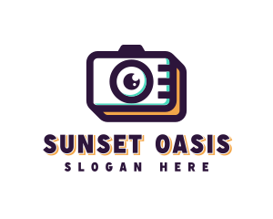 Camera Photoshoot Photographer logo design