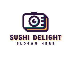 Camera Photoshoot Photographer logo design