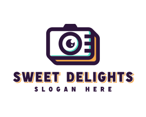 Camera Photoshoot Photographer logo design