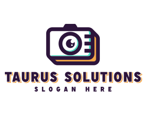 Camera Photoshoot Photographer logo design