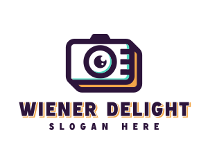 Camera Photoshoot Photographer logo design