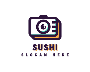 Camera Photoshoot Photographer logo design