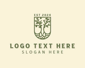 Gardening - Eco Planting Shield logo design