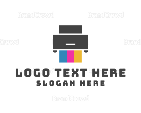 Print Printer Ink Logo