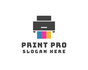 Printer - Print Printer Ink logo design