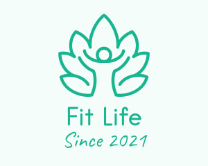 Healthy Lifestyle Person logo design