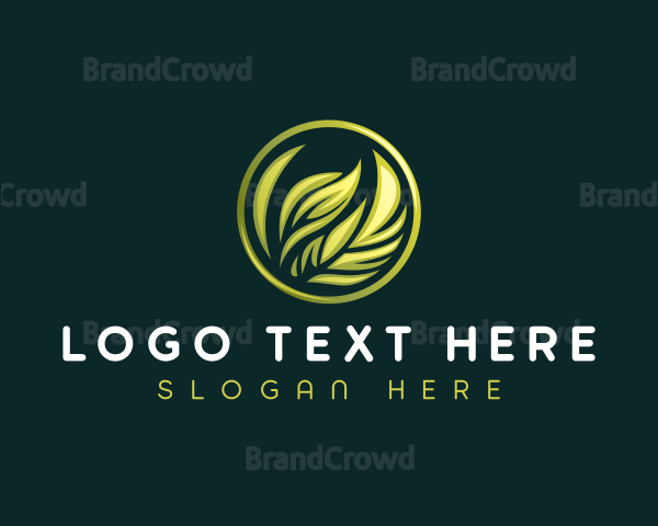 Leaf Lawn Landscaping Logo