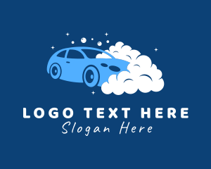 Soap - Car Wash Bubbles logo design