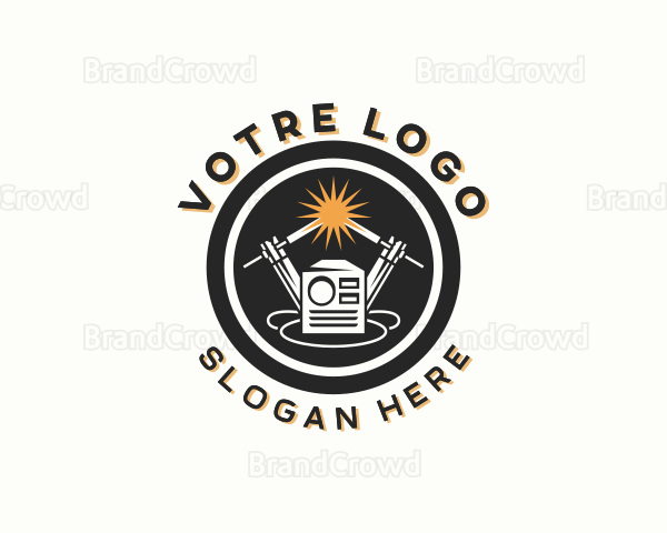 Industrial Welding Machine Logo