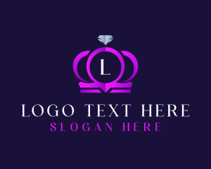 Lettermark - Deluxe Crown Jewelry logo design