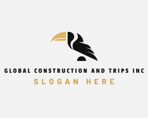 Toucan Bird Beak Logo