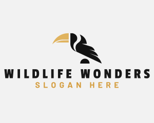 Zoology - Toucan Bird Beak logo design