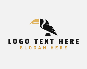 Toucan Bird Beak Logo