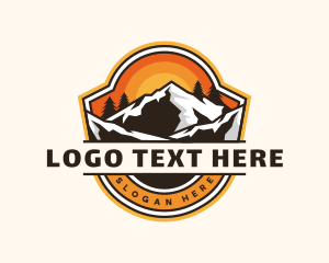 Exploration - Mountaineer Outdoor Adventure logo design