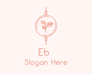 Pink Leaf Essential Oil Logo