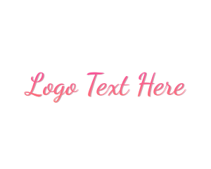 Women - Stylish Cursive Feminine logo design