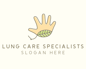 Handmade Hand Palm logo design