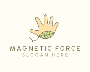 Handmade Hand Palm logo design