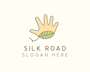 Handmade Hand Palm logo design