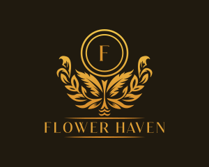 Elegant Flower Boutique logo design