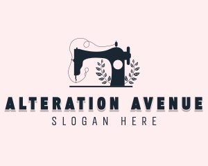 Sewing Alteration Seamstress logo design