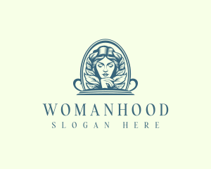 Elegant Beauty Woman Logo