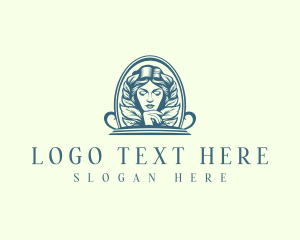 Elegant Beauty Woman Logo