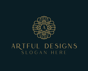 Elegant Flower Garden logo design