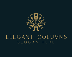 Elegant Flower Garden logo design