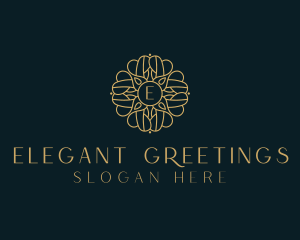 Elegant Flower Garden logo design