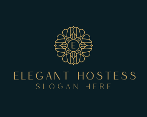 Elegant Flower Garden logo design